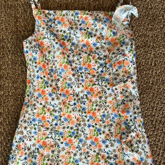 Zac Posen Floral Ruffle Dress NWT - Picture 2 of 6